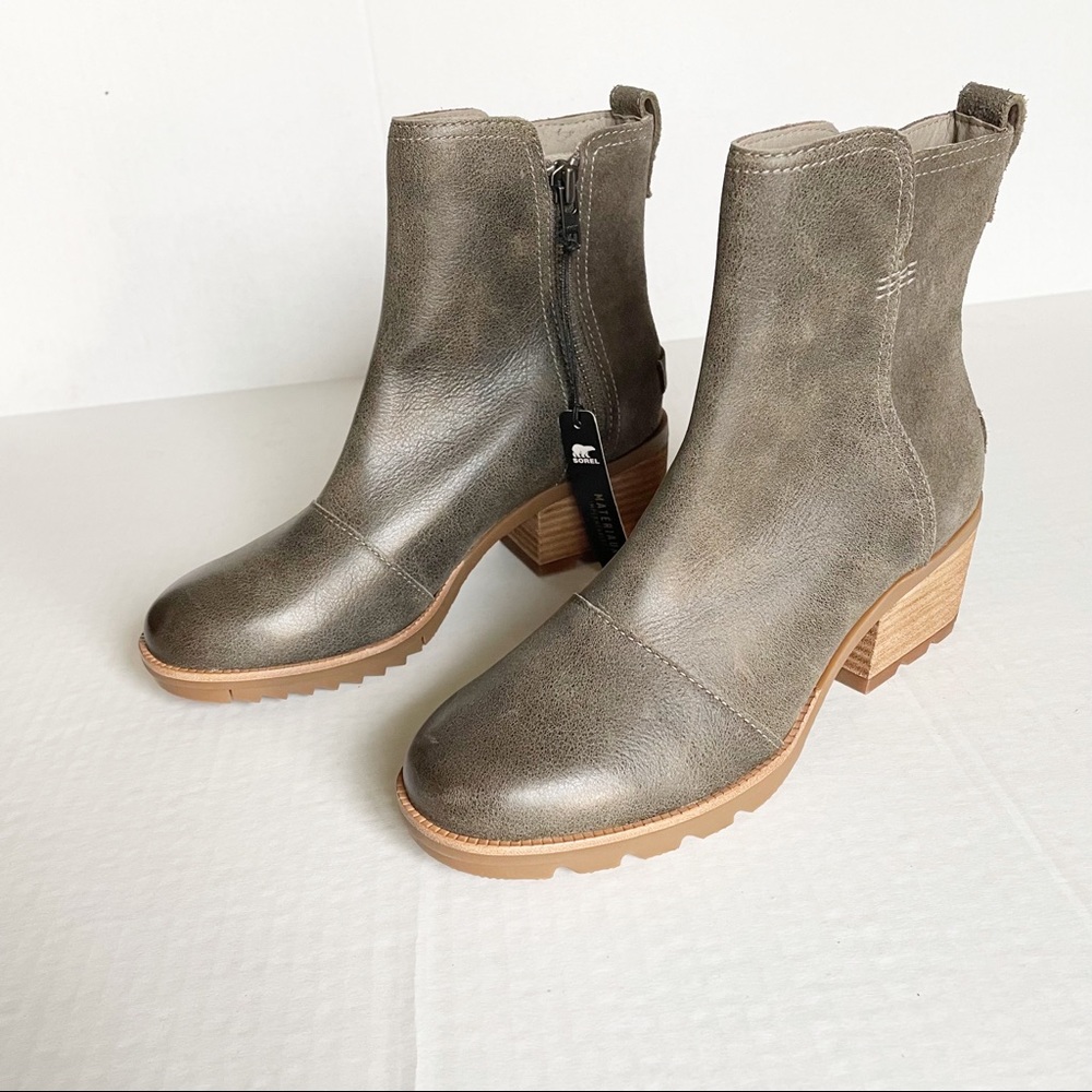 Sorel Cate Leather Boots in Major 7